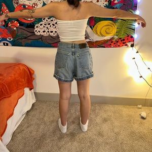 Loose Calvin Klein Denim Shorts Authentic